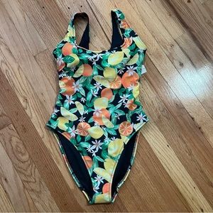 Old Navy Floral One Piece Bikini Swimwear Size XS